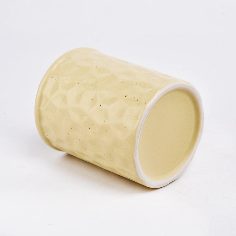 ceramic candle jars for candle making 13oz custom candle jar supplier