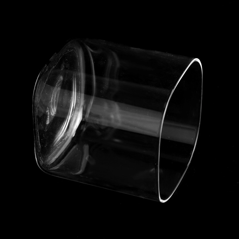 15oz glass candle jar with lid silicone sealing lid