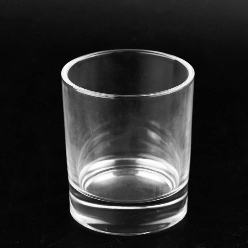 hot sales 6oz small glass candle jar