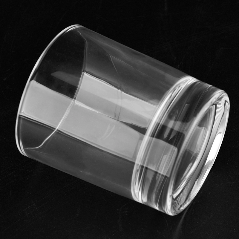 hot sales 6oz small glass candle jar