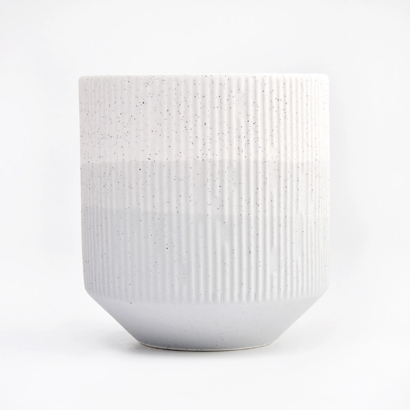 Customized Speckles Ceramic Candle Holders Wholesale Customized Speckles Ceramic Candle Holders Wholesale