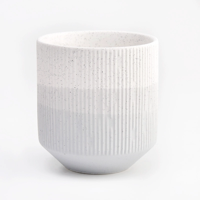 Customized Speckles Ceramic Candle Holders Wholesale Customized Speckles Ceramic Candle Holders Wholesale