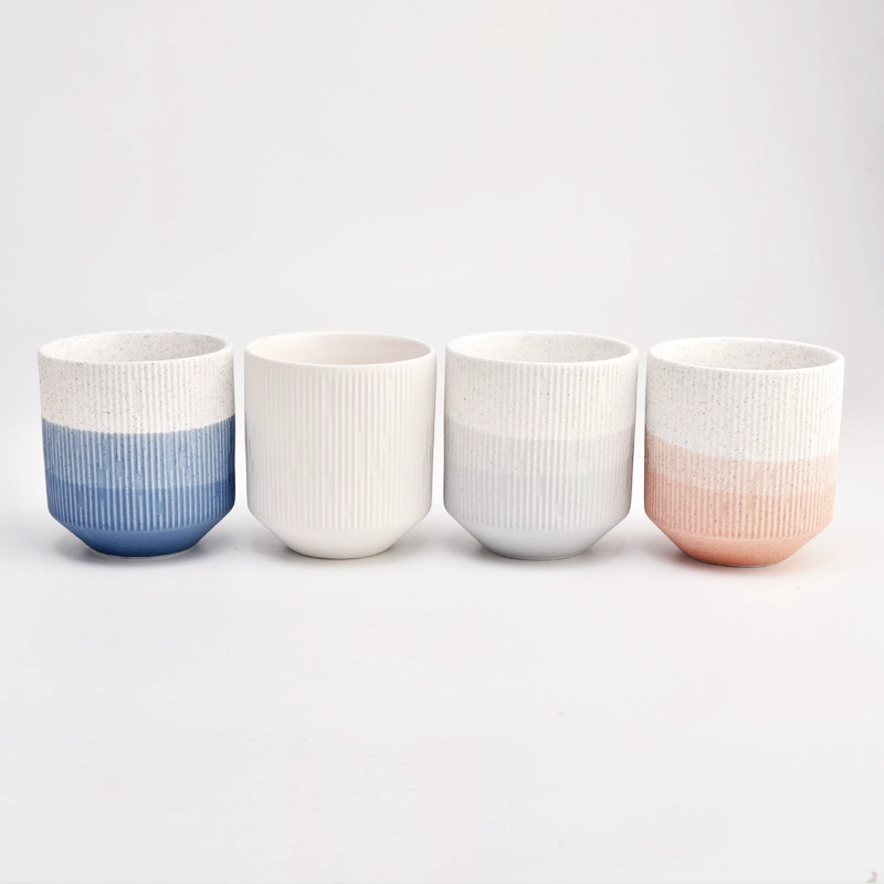 Customized Speckles Ceramic Candle Holders Wholesale Customized Speckles Ceramic Candle Holders Wholesale