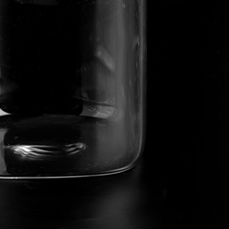 Handmade High Borosilicate Glass Container clear Jars Wholesale