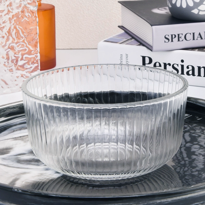 22oz home decor glass candle bowl