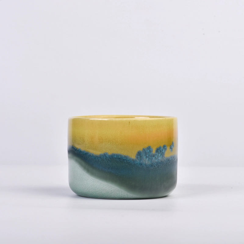 Hot sale customized 2oz -20oz jar on the ceramic candle jars for supplier