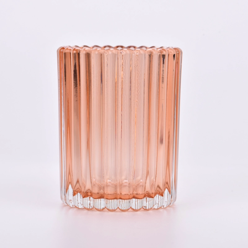 thick bottom glass candle jars and holders for wholesale 