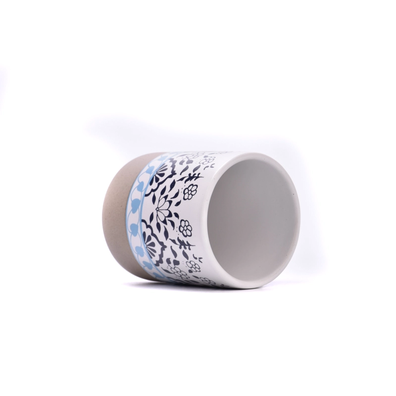 Luxury ceramic candle container small capacity ceramic candle vessel wholesale