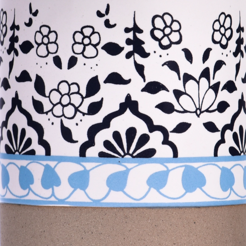 Luxury ceramic candle container small capacity ceramic candle vessel wholesale