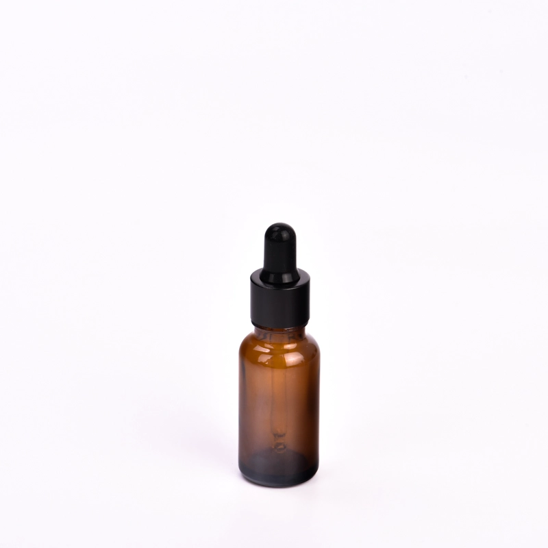 20ml amber glass bottle with dropper 