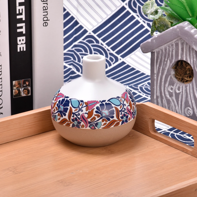 luxury artwork ceramic diffuser bottle