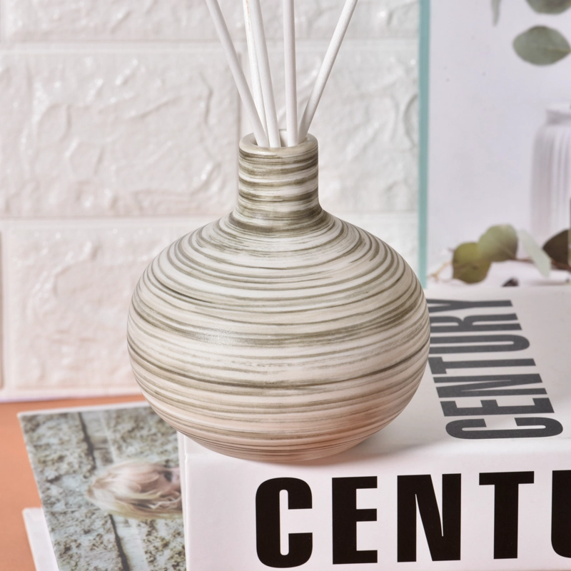 330ml Ceramic Scented Oil Bottle with Reeds Diffuser Bottles Wholesale