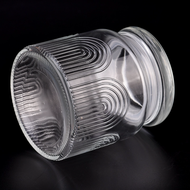 Supplier newly customized pattern on 12oz 14oz candle holder for wedding