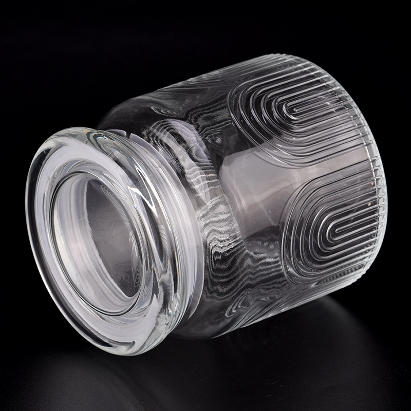Supplier newly customized pattern on 12oz 14oz candle holder for wedding