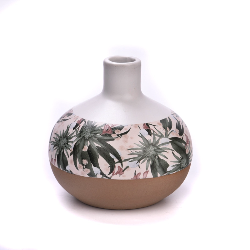 Rainbow ceramic diffuser bottles for home fragrance