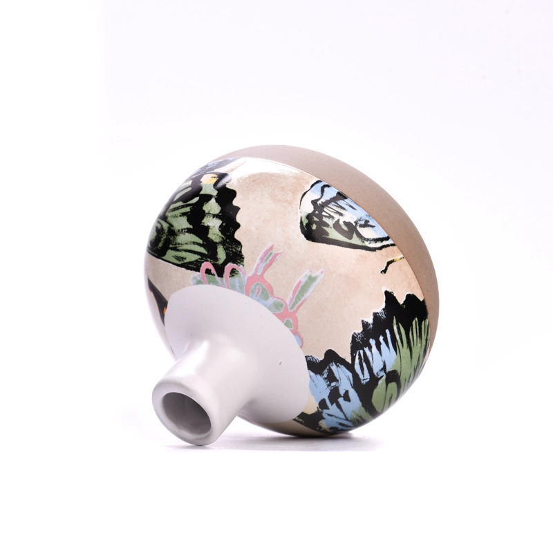 Rainbow ceramic diffuser bottles for home fragrance
