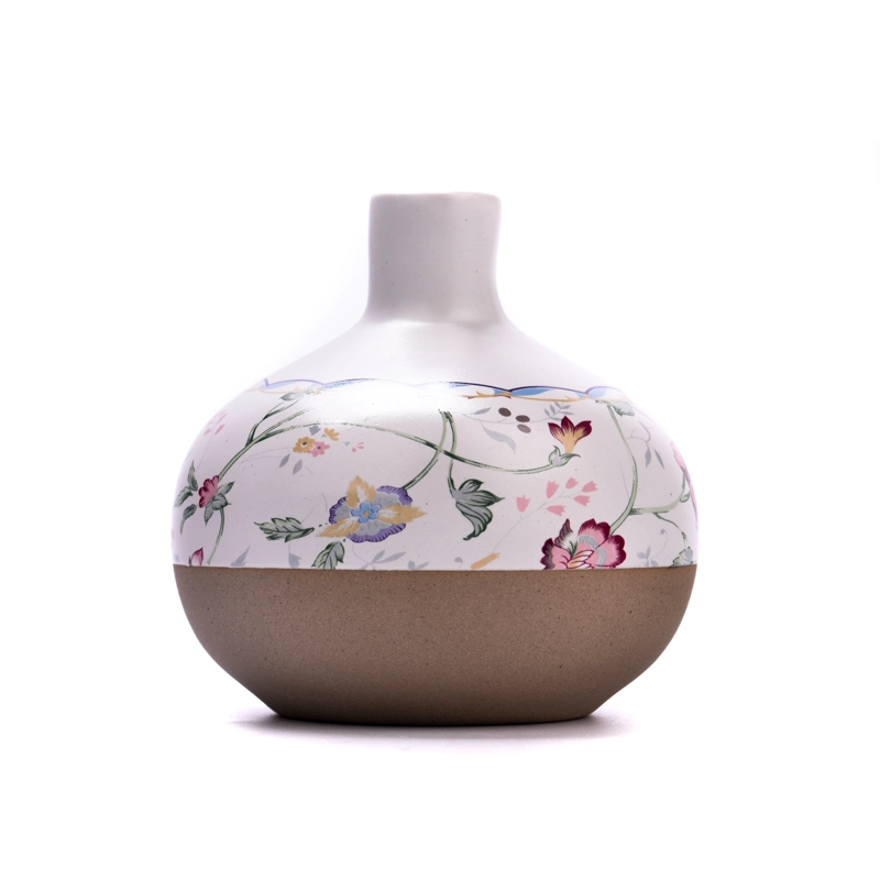 Rainbow ceramic diffuser bottles for home fragrance