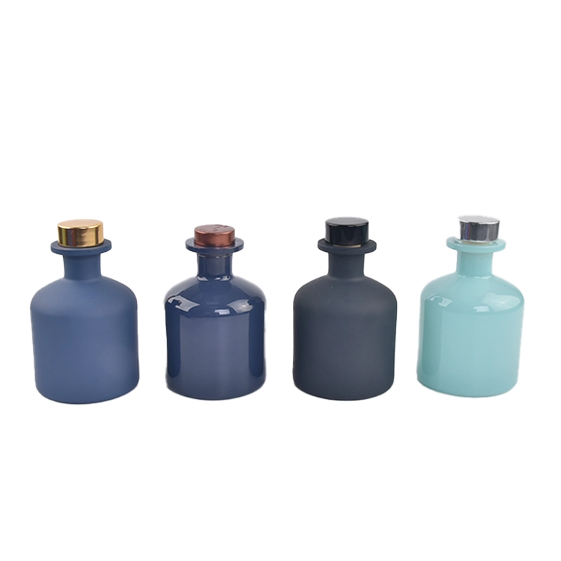 Matte Black Glass Reed Diffuser Bottles 258ml Glass Bottles