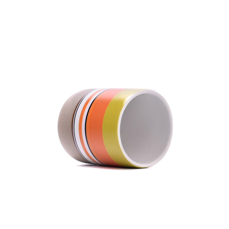 8oz ceramic candle jars and candle holders for soy wax