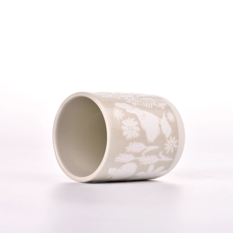 aser engraved pattern votive ceramic candle jars candle vessels aser engraved pattern votive ceramic candle jars candle vessels