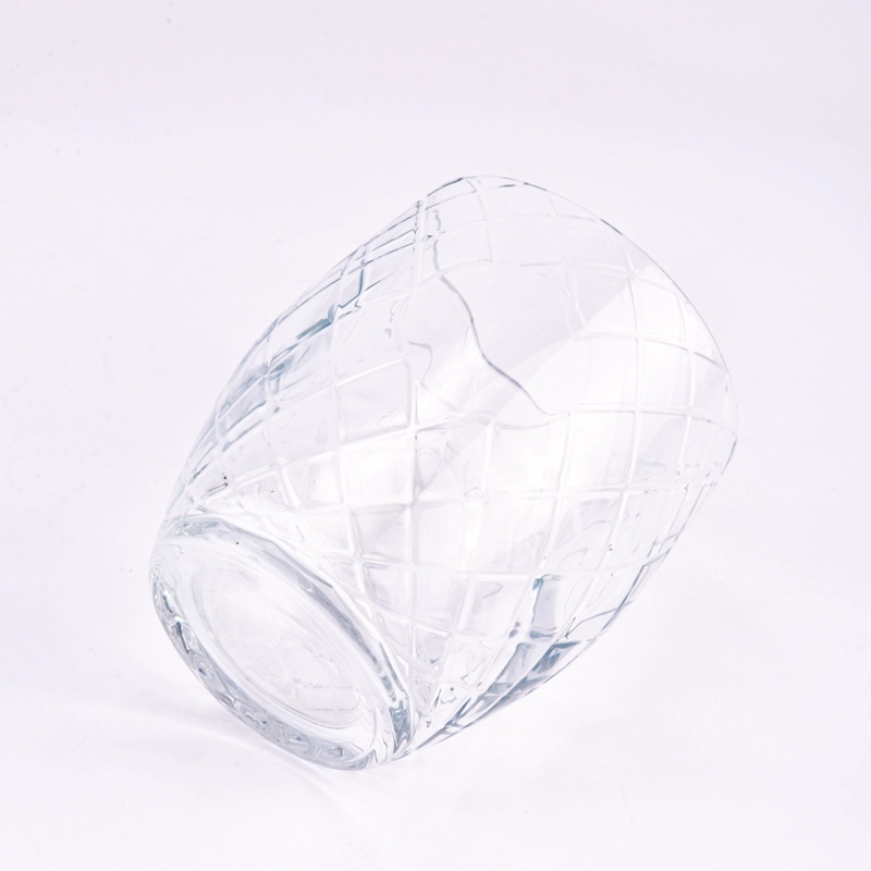 Wholesale egg-shaped large clear glass candle jar Wholesale egg-shaped large clear glass candle jar