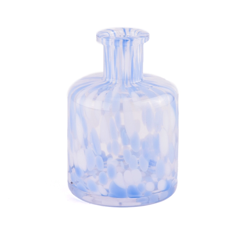 luxury hand blown glass diffuser bottle