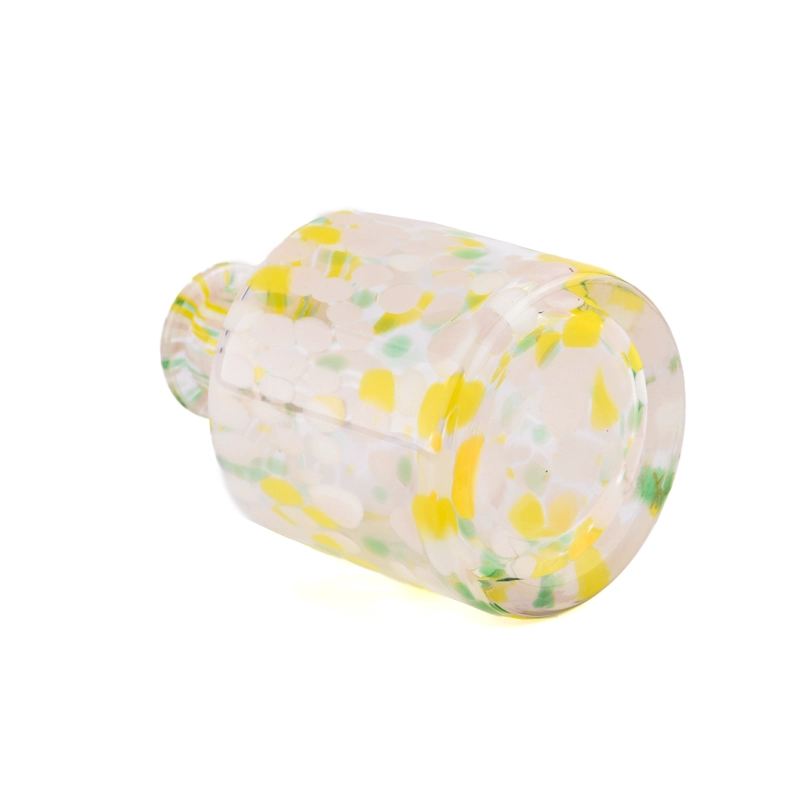 luxury hand blown color glass diffuser bottle