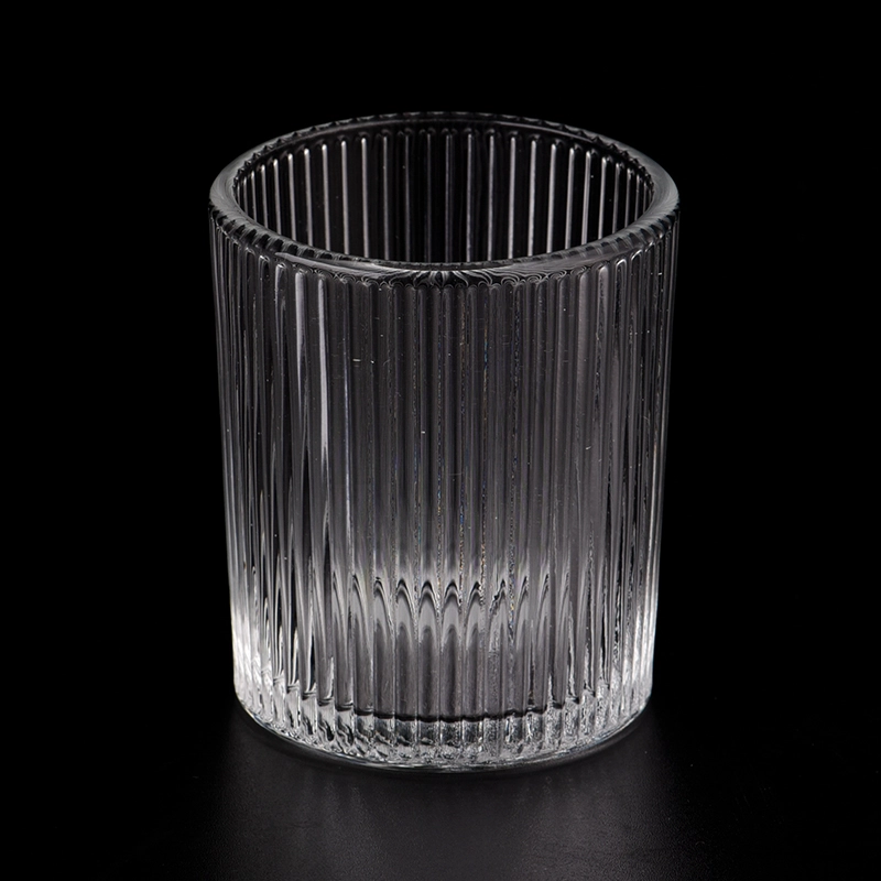 luxury 2oz stripes glass candle jar luxury 2oz stripes glass candle jar