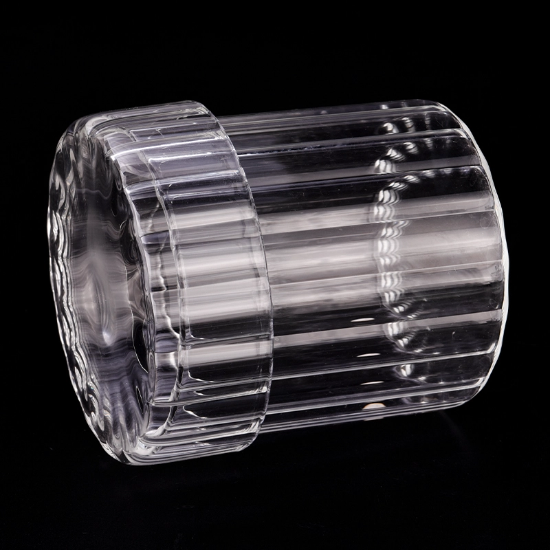 10oz borosilicate glass candle jars with lids for scented candle