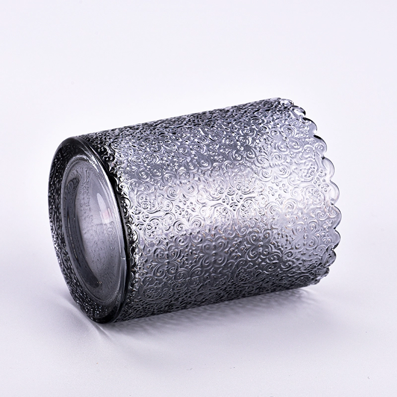 luxury color embossed glass candle votive luxury color embossed glass candle votive