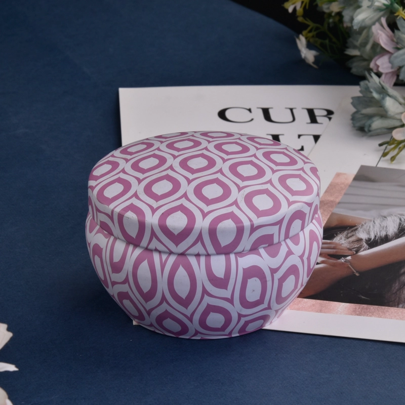 hot sales custom artowrk tin candle box with lid hot sales custom artowrk tin candle box with lid