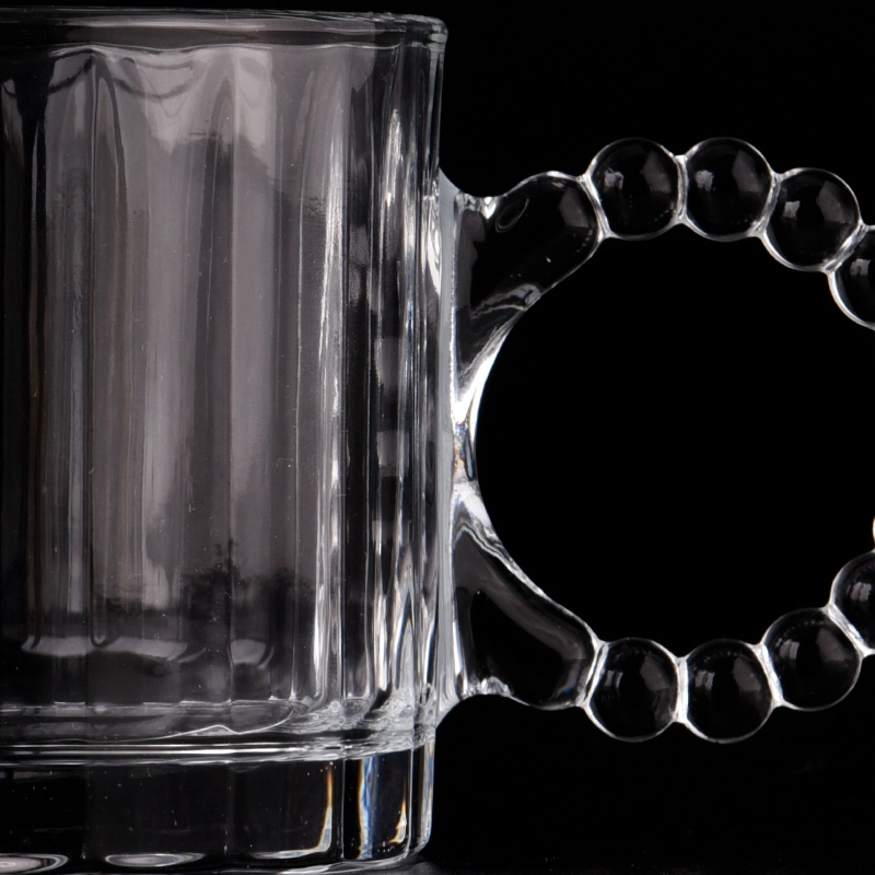 Wholesale 11oz clear lelectroplating glass jars for wedding decoration Wholesale 11oz clear lelectroplating glass jars for wedding decoration