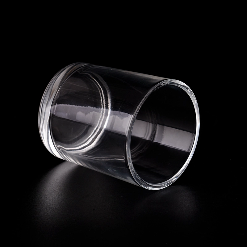Luxury glass candle holder clear glass jars for dinning table decoration Luxury glass candle holder clear glass jars for dinning table decoration