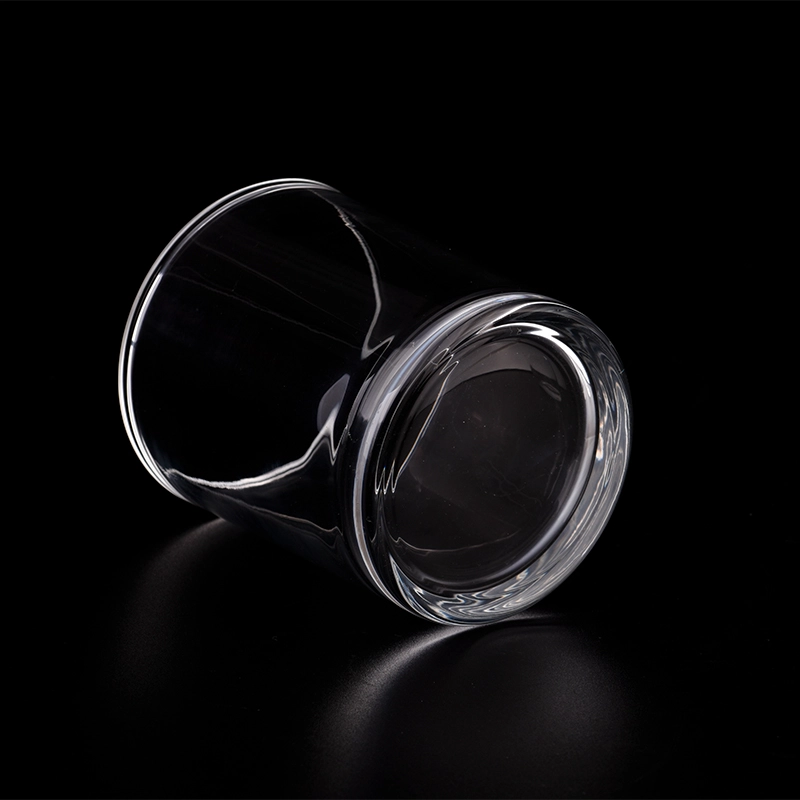 Luxury glass candle holder clear glass jars for dinning table decoration Luxury glass candle holder clear glass jars for dinning table decoration