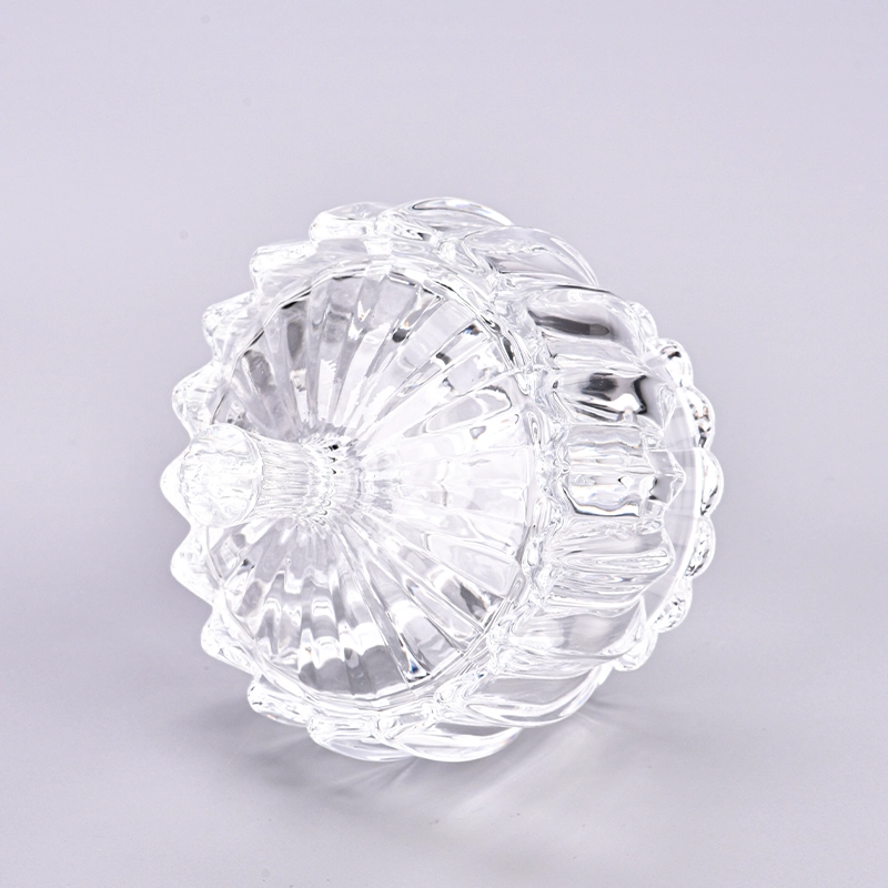 luxury glass candle jars and lids from Sunny Glassware