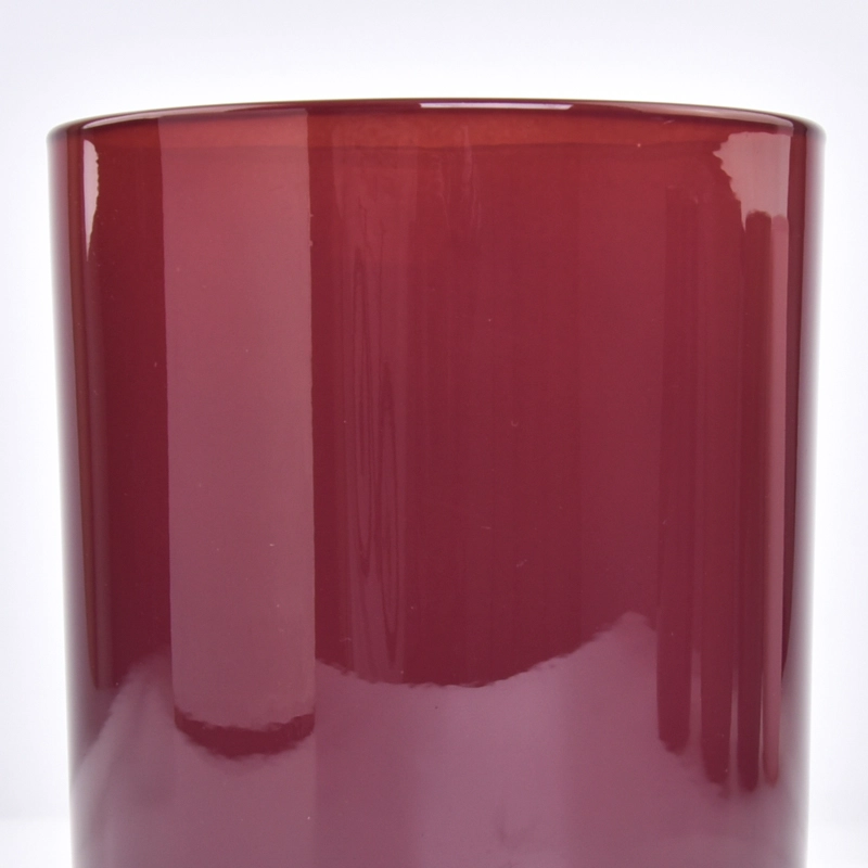 Small MOQ Glass Candle Holders Customized 15oz Glass Candle Vessels