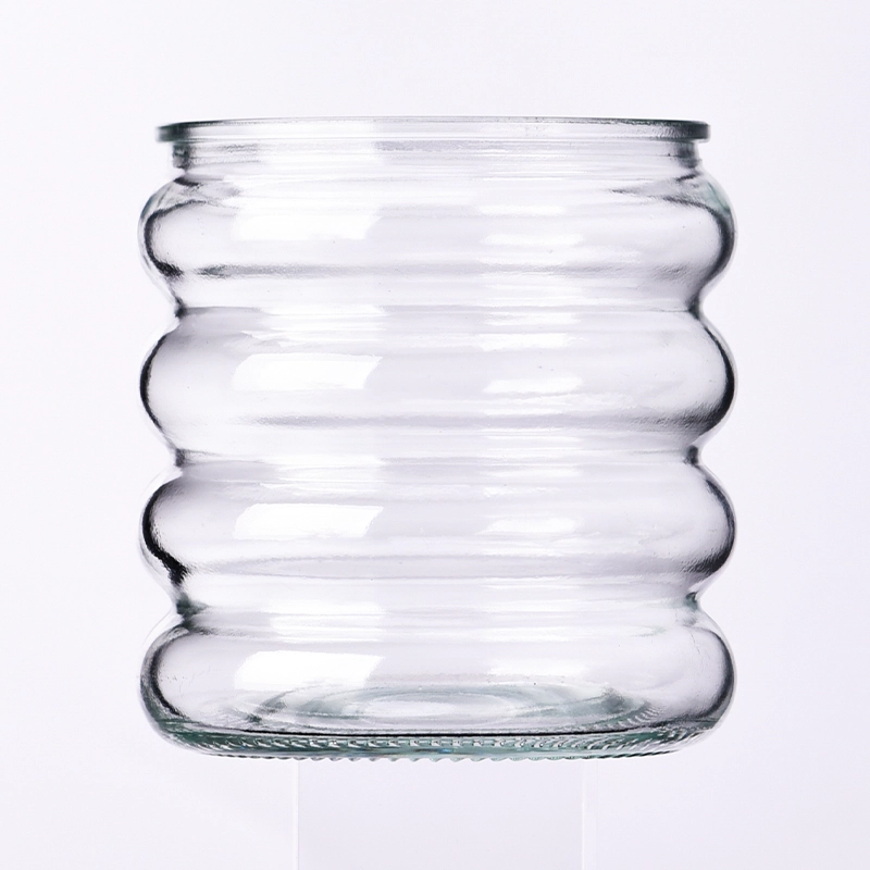 hot sales steps glass candle jar hot sales steps glass candle jar