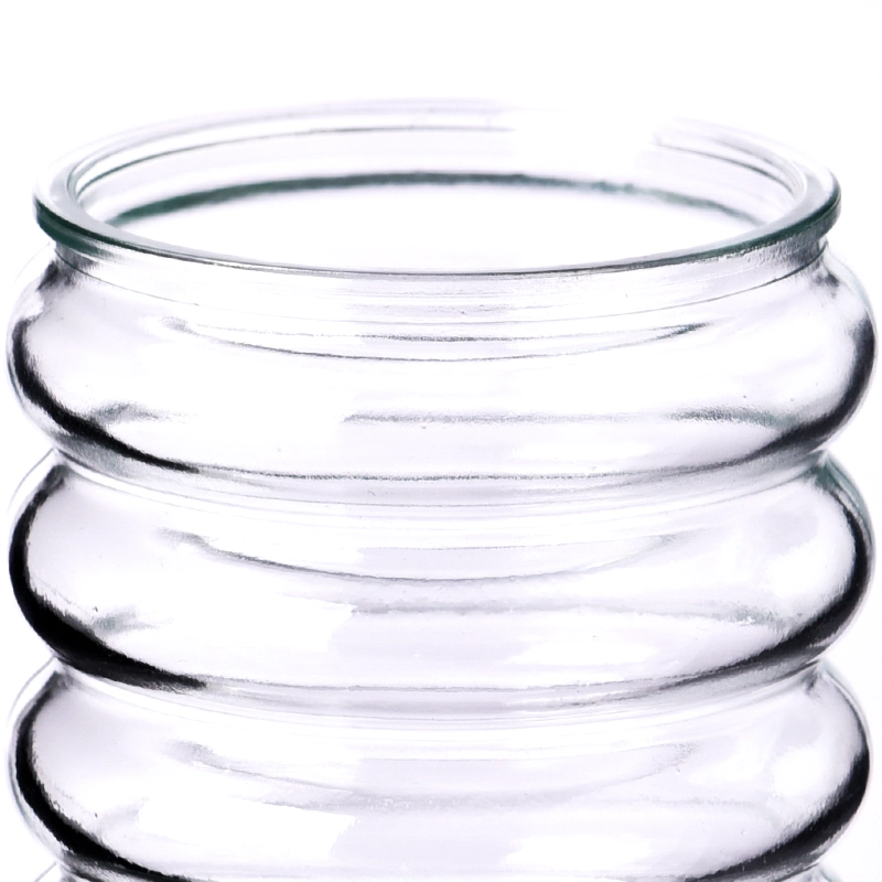 hot sales steps glass candle jar hot sales steps glass candle jar