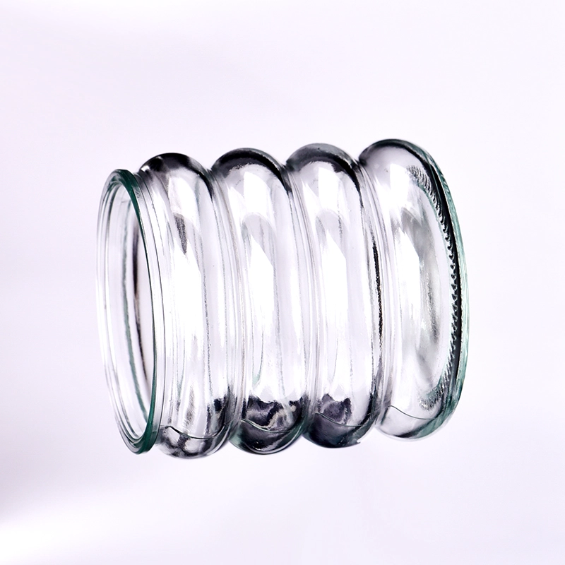 hot sales steps glass candle jar hot sales steps glass candle jar