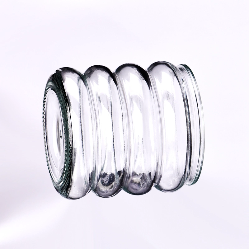 hot sales steps glass candle jar hot sales steps glass candle jar