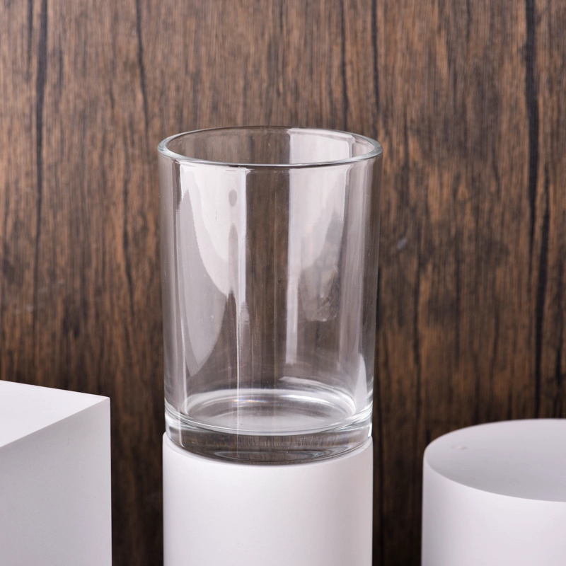 Wholesale clear 350ml glass candle holder Wholesale clear 350ml glass candle holder
