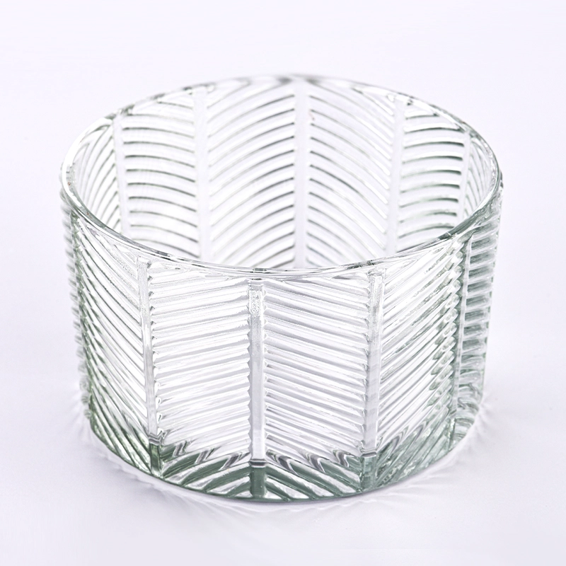 hot sales 3 wicks embossed glass candle jar hot sales 3 wicks embossed glass candle jar