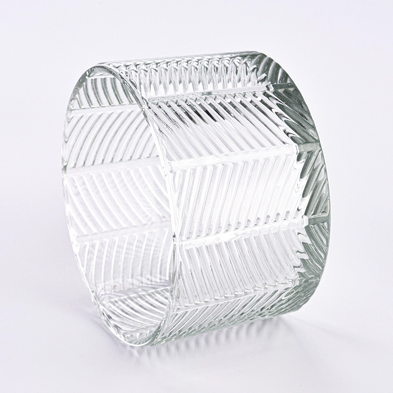 hot sales 3 wicks embossed glass candle jar hot sales 3 wicks embossed glass candle jar