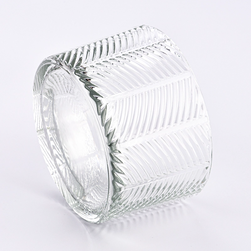 hot sales 3 wicks embossed glass candle jar hot sales 3 wicks embossed glass candle jar