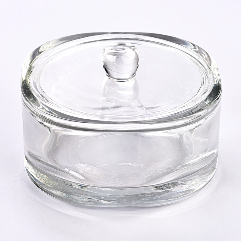 luxury heavy glass candle jar with lid luxury heavy glass candle jar with lid
