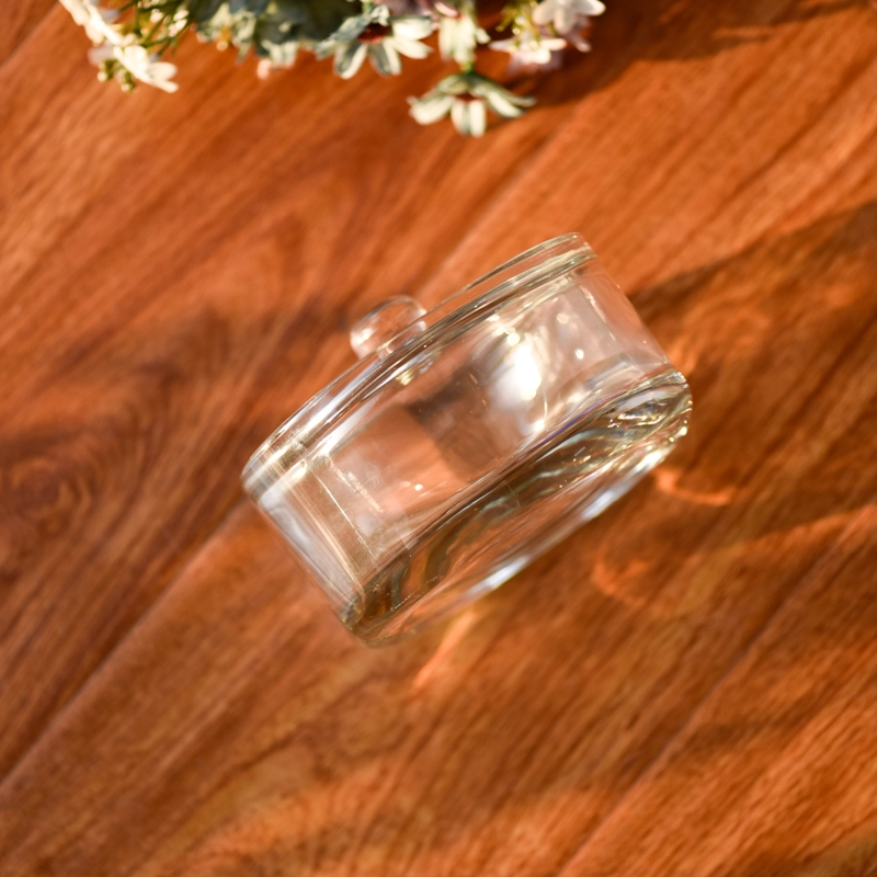 luxury heavy glass candle jar with lid luxury heavy glass candle jar with lid