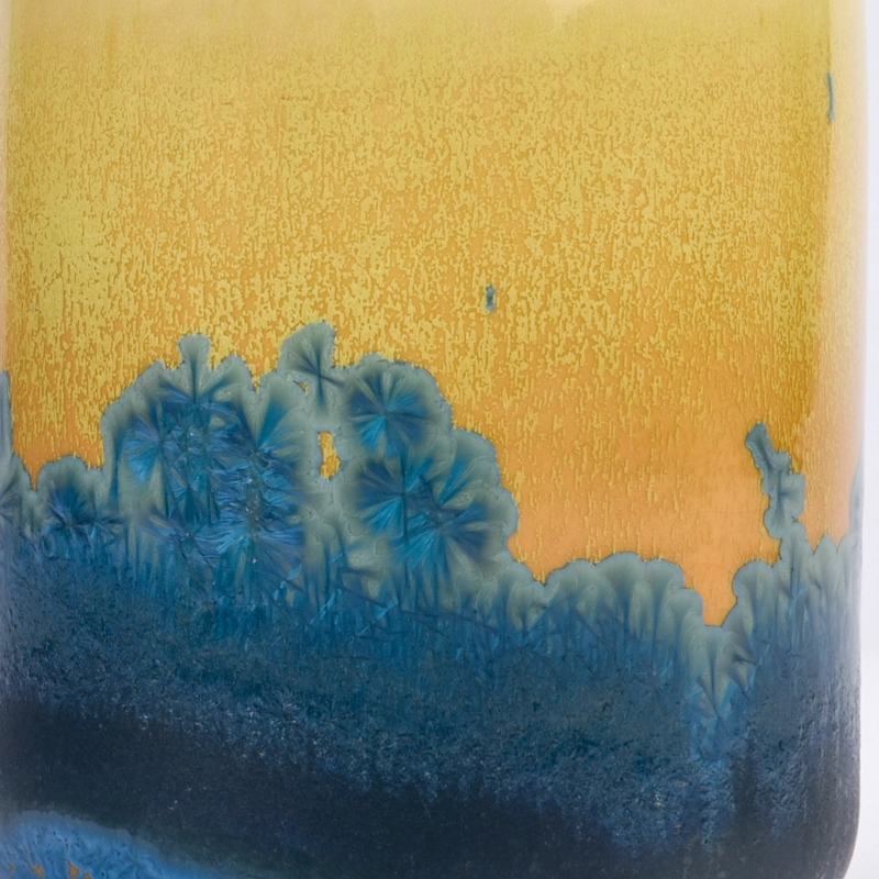 6oz colors glazing ceramic candle holder 6oz colors glazing ceramic candle holder