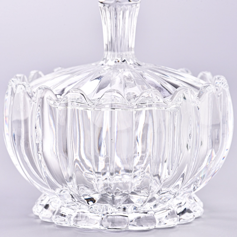 luxury crystal style glass candle jar with lid luxury crystal style glass candle jar with lid