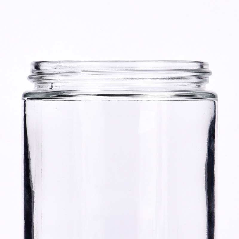 Transparent Glass Candle Container empty luxury candle vessels