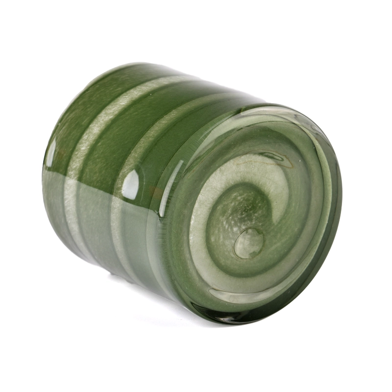 Wholesale green glass candle jar manufacturers Wholesale green glass candle jar manufacturers